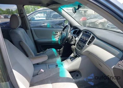 2005 Toyota Highlander V6 из США, поврежденный, VIN JTEEP21A750096989